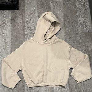 Women's Zara tan sweatshirt